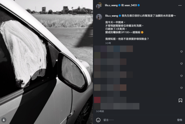 ▲▼小蠻。（圖／翻攝自Instagram／lilu.s_wang）