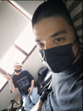 ▲歐陽倫腦瘤開刀。（圖／翻攝自IG）