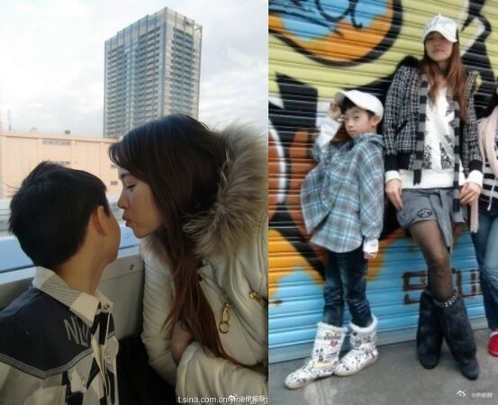 ▲▼庾恩利兒時凸骨遭譏！伊能靜「溫柔教育法」化解。（圖／翻攝自微博／伊能靜）