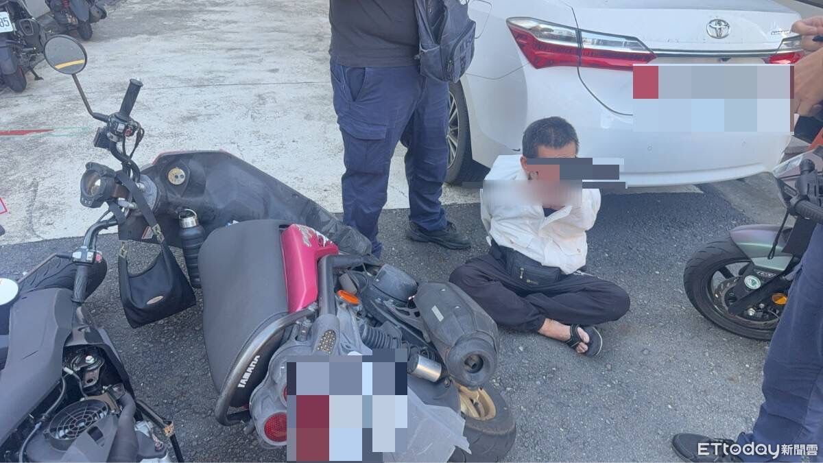 高雄男偷機車拒捕頑抗 勇警遭「倒地警車」重壓燙傷腳 | ETtoday社會新聞 | ETtoday新聞雲
