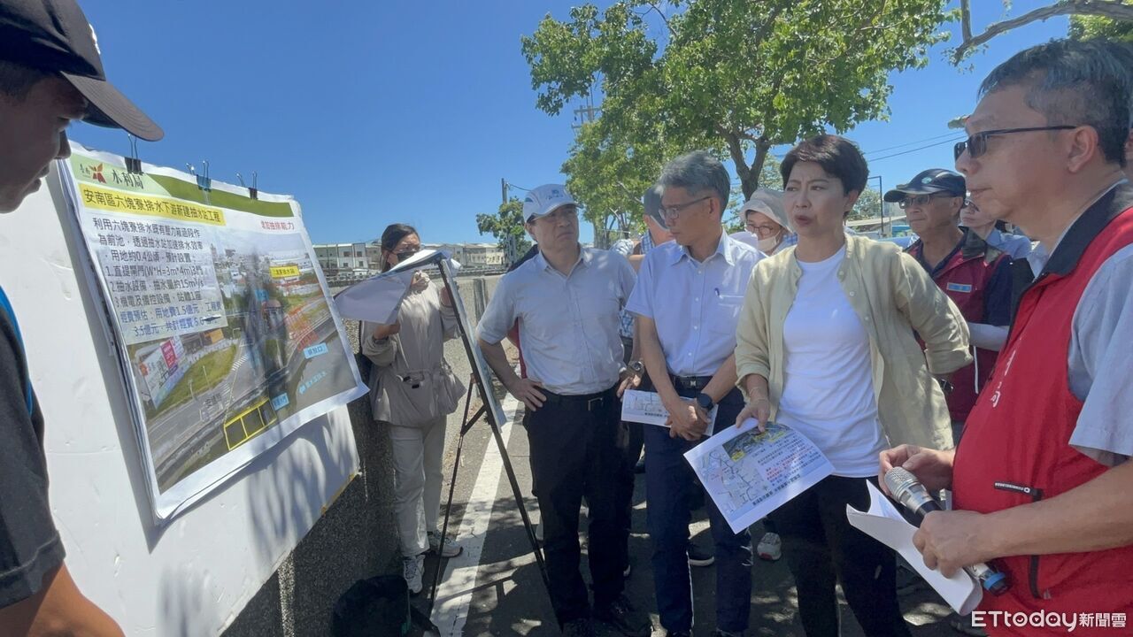 陳亭妃邀經濟部會勘台南治水 爭取水利署預算改善六塊寮、菁寮淹水 | ETtoday地方新聞 | ETtoday新聞雲