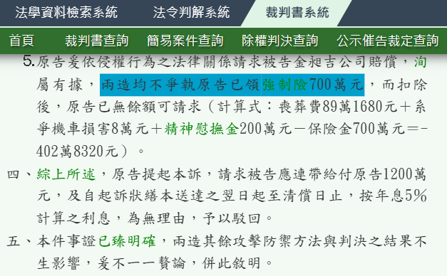 [新聞] 法官稱女兒白死…判決出現「不存在的700 - 八卦 - PTT.BEST 批踢踢爆文
