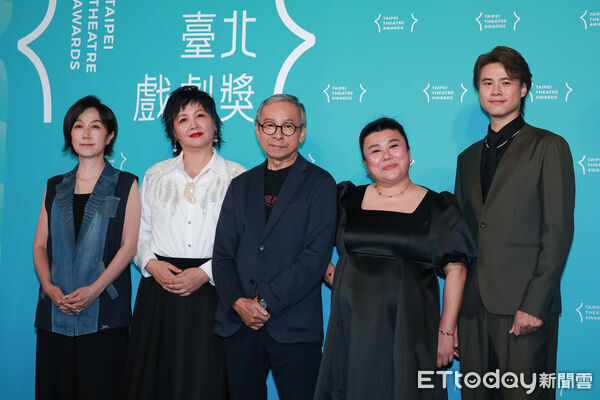 ▲▼臺北戲劇獎第二屆頒獎典禮-黃韻玲、王琄、吳念真、林美秀、吳定謙。（圖／記者周宸亘攝）