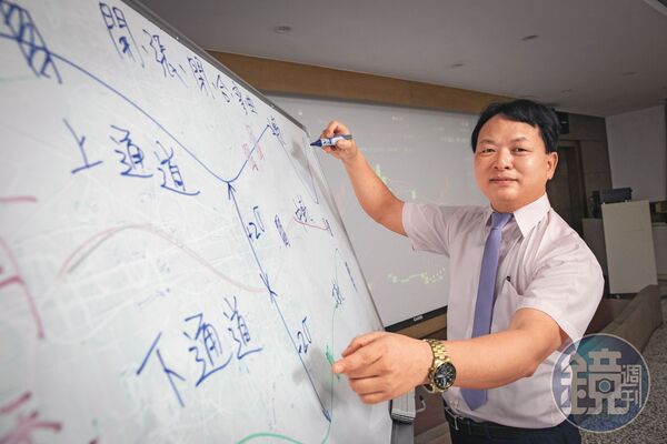 莊文宗透過主副圖策略股海淘金，「布林線」框住股價波動，再以「寶塔線」抓漲點，滾出6千萬元身家。