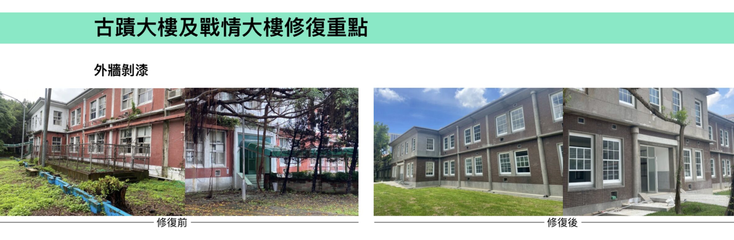 ▲▼空總「舊辦公大樓」與「戰情大樓」。（圖／業者提供）