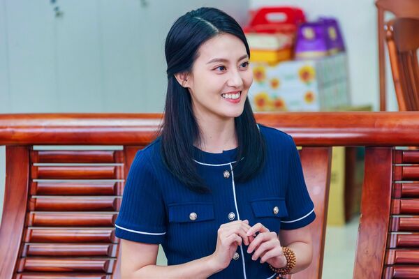 ▲顏曉筠在《樓上樓下》飾演柯叔元的前女友。（圖／中視提供）