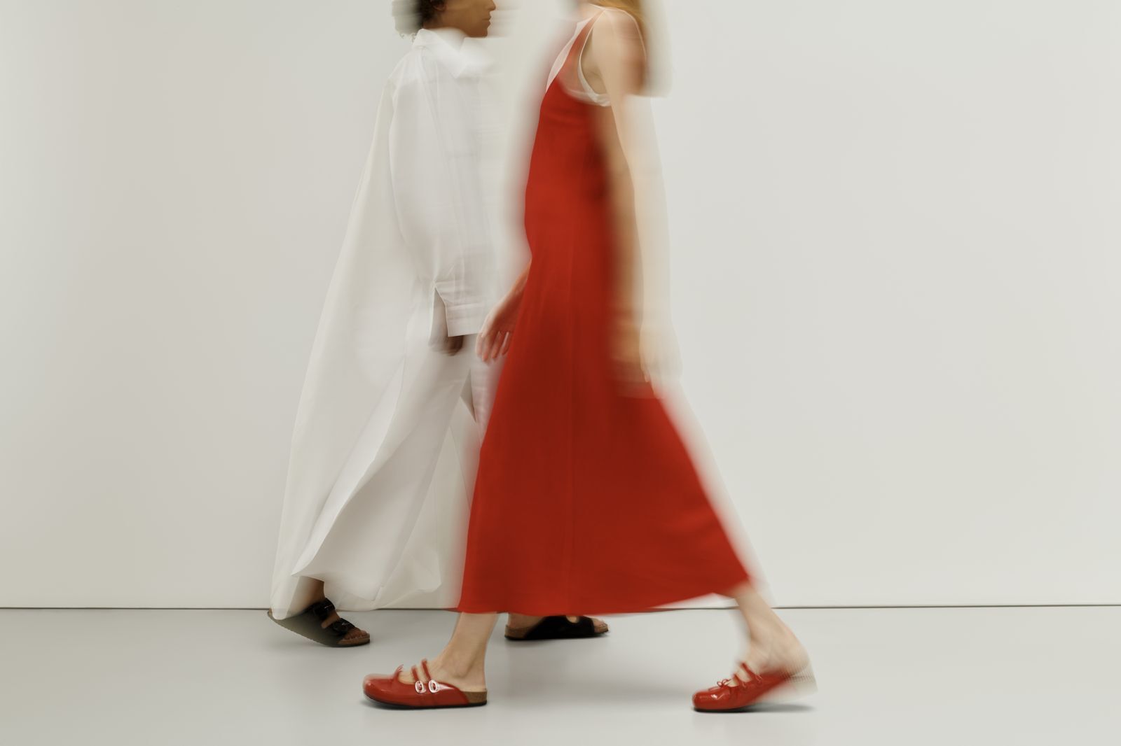 Repetto X Birkenstock聯名系列由BIRKENSTOCK旗下位於巴黎、專注特別企劃與合作項目的1774團隊攜手Repetto共同構思，並於BIRKENSTOCK德國工坊完成製作，串連巴黎的優雅想像與德國製鞋工藝。（永三提供）       