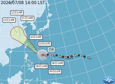▲▼未來一周天氣。（圖／氣象署提供）