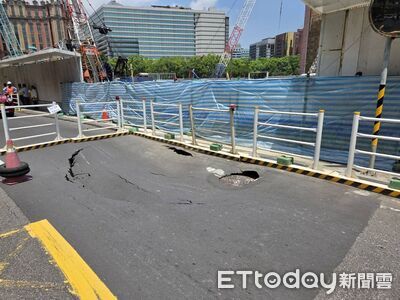 北市松山區工地傳天坑　議員要求市府針對工地通盤安檢
