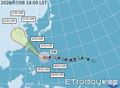 巴威步步逼近!又有低壓蠢蠢欲動 日本氣象廳:恐再醞釀新颱風