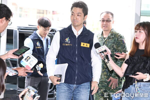 ▲▼蔣萬安主持巴威颱風第二次整備會議 。（圖／記者黃克翔攝）