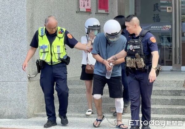▲警方自麥寮攔查疑似偽造車牌小貨車，駕駛拒檢逃逸，警車一路追緝40多公里。（圖／記者游瓊華翻攝）