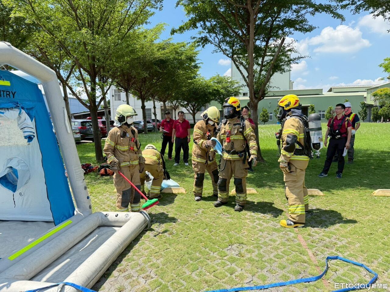 消防機器人、化災車齊上陣 南消二大強化企業防災韌性 | ETtoday地方新聞 | ETtoday新聞雲