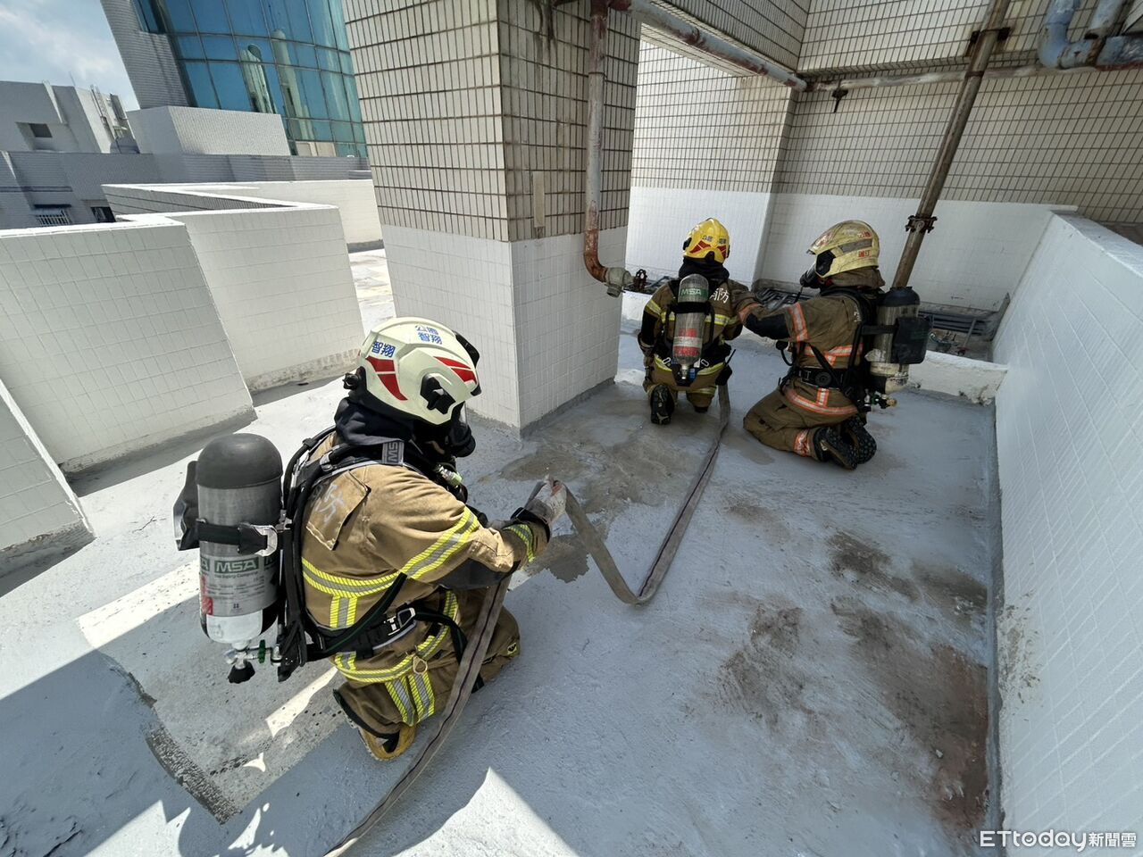 台南消防第六大隊高樓演練 強化火災搶救應變能力 | ETtoday地方新聞 | ETtoday新聞雲