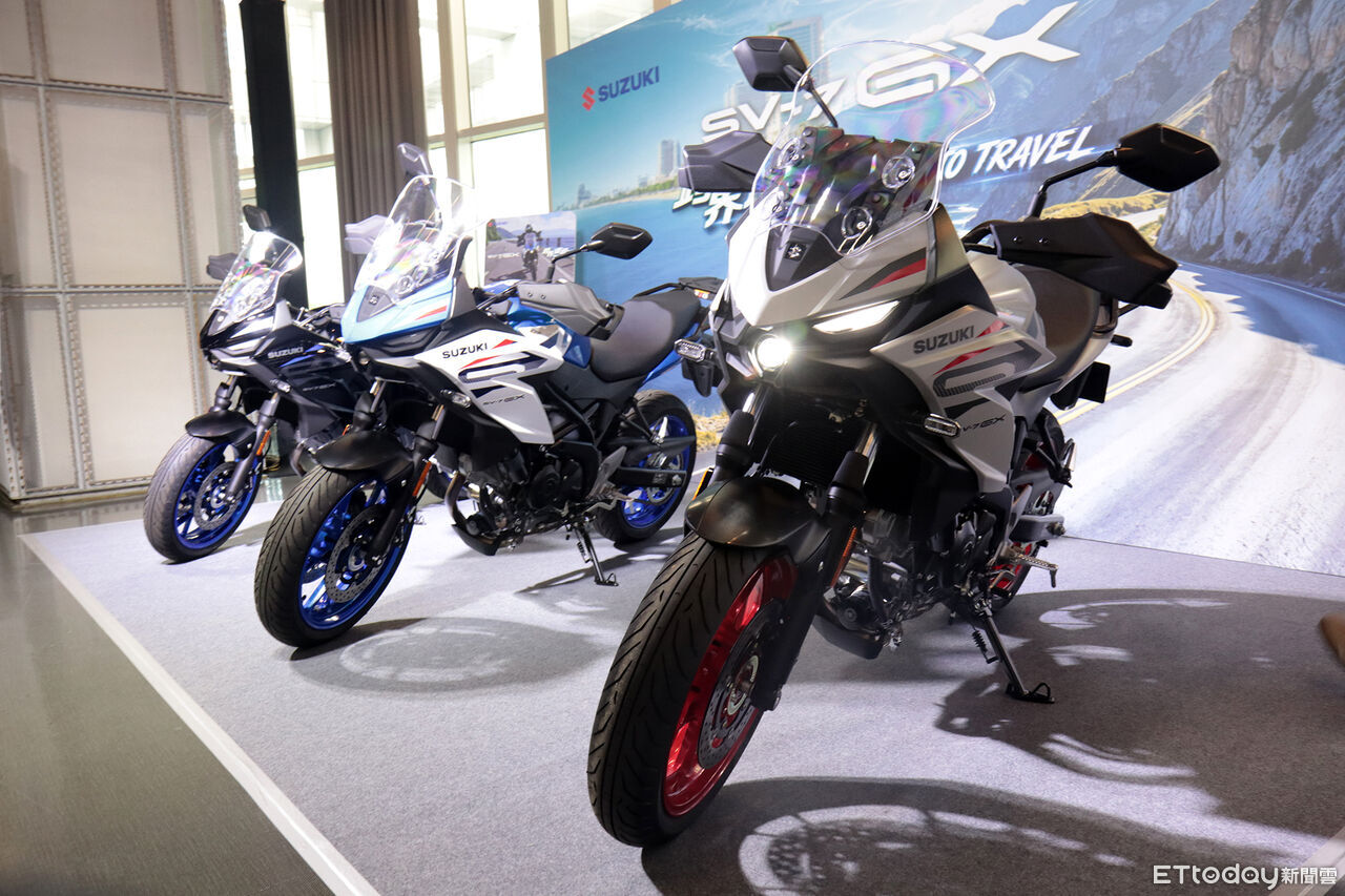 ▲34.8萬起！Suzuki「跨界重機SV-7GX」台灣開賣　同級唯一V雙引擎。（圖／記者張慶輝攝）
