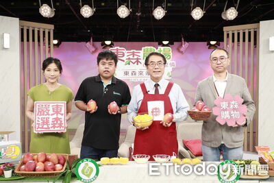 黃偉哲23度登東森農場!台南愛文芒果開賣後太搶手 3000斤秒殺