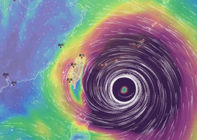巴威最新2條路徑「登陸或擦過」北台灣 專家警告:將極端強降雨