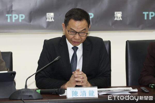 ▲民眾黨立法院黨團陳清龍 。（圖／記者劉耿豪攝）