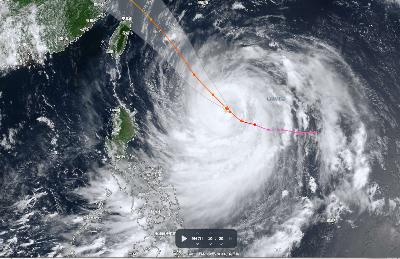 強颱巴威進逼「最猛時間曝」!颱風眼清晰挾暴風雨 沖繩首當其衝 | ETtoday國際新聞 | ETtoday新聞雲