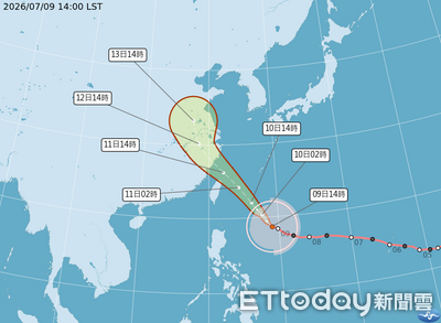 LIVE/巴威海警「今晚北部降雨增」 氣象署最新說明
