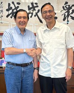 馬英九下週76歲生日! 朱立倫今看望提前送生日祝福