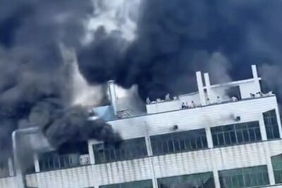 晉江鞋廠大火28亡　「死者集中樓頂」無助求救畫面曝光