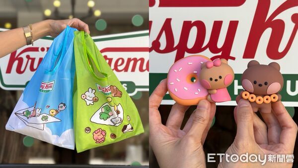 ▲▼Krispy Kreme聯名LINE FRIENDS minini。（圖／記者蕭筠攝）