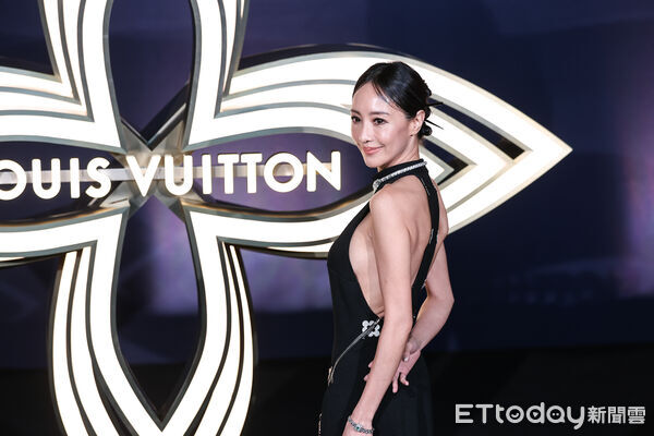 ▲關穎出席Louis Vuitton 2026頂級珠寶展。（圖／記者林敬旻攝）