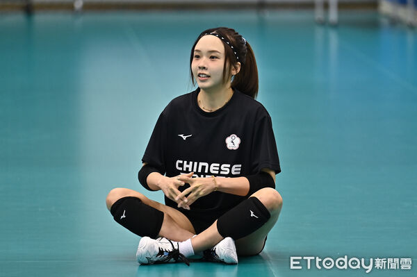 ▲中華女排代表隊廖苡任。（圖／記者李毓康攝）