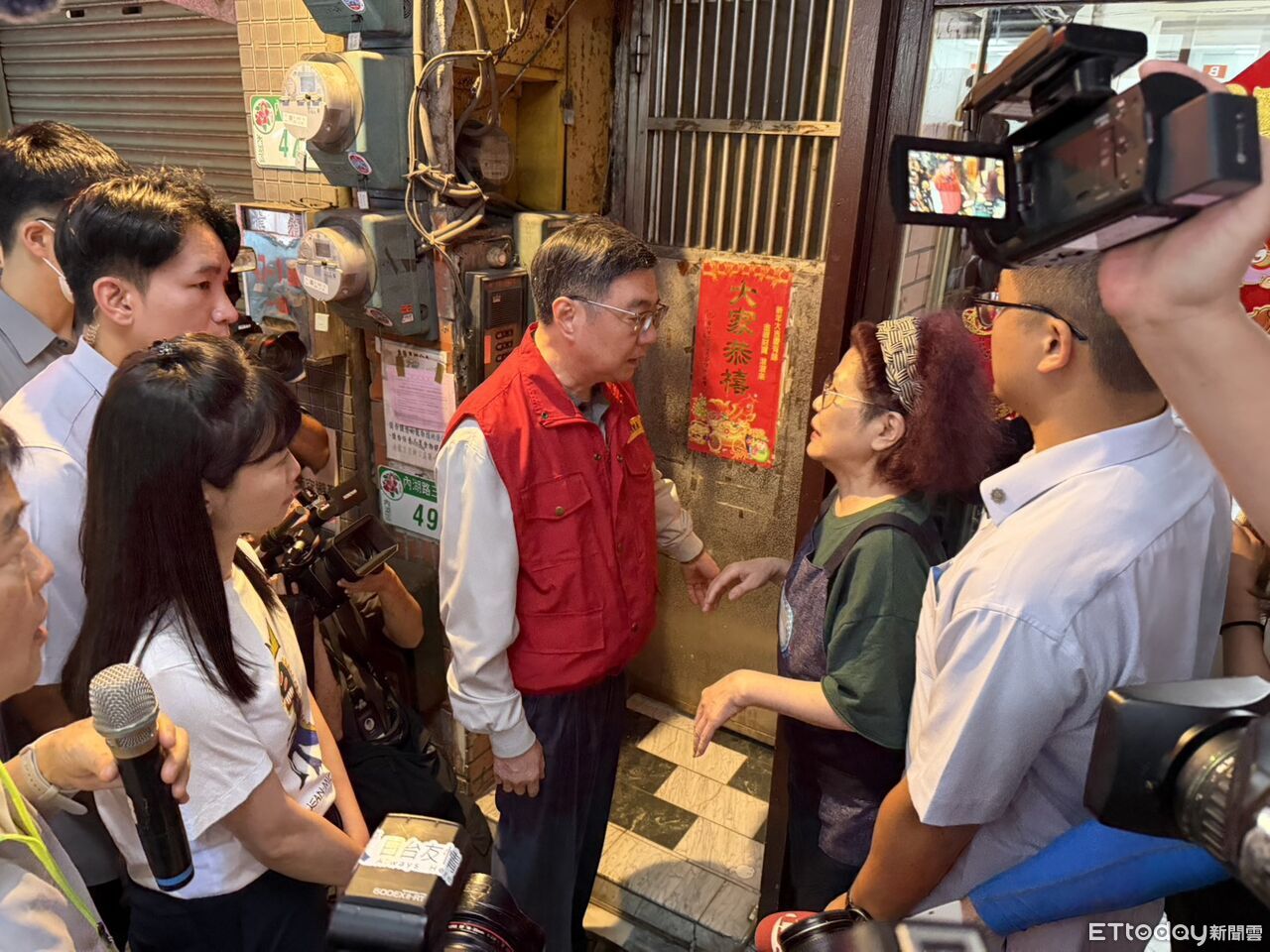巴威進逼!卓榮泰、沈伯洋也到內湖視察 防颱整備暗藏角力 | ETtoday政治新聞 | ETtoday新聞雲