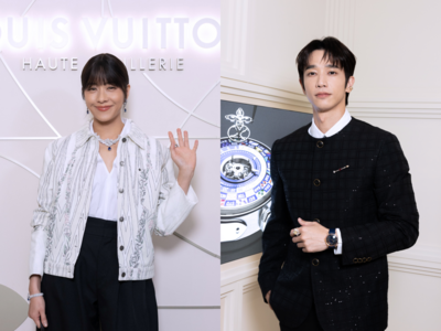 林嘉欣介紹劉以豪是老公下一秒超害羞 戴2億元LV珠寶開心喊「好幸福」