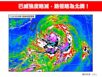 巴威「關鍵24小時」午後開始！　專家示警：風害遠大於雨害