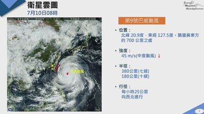 巴威逼進!氣象署:近年少見這麼大颱風 曝豪雨時間點、熱區