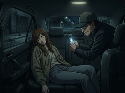 醉女下車狂吐！Uber運將偷拍胸部下體　爬後座性侵二審判4年