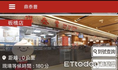 板橋大遠百鼎泰豐「候位要等3小時」　等候人潮破200組