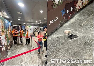 北車地下街民眾「行動電源突自燃」　目擊者秒拿滅火器搶救
