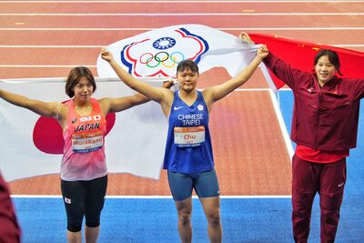 朱品薰力壓中、日好手　標槍擲出57公尺31摘中華隊首金