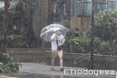 快訊/大雷雨轟台中!國家警報響