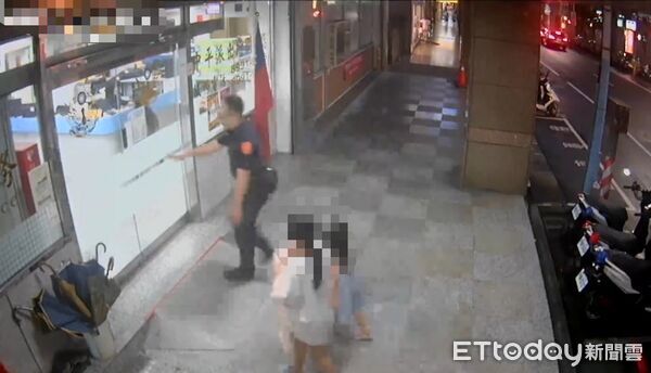 ▲▼林女與2女兒相約在公園等，但卻突然走失，報警順利尋回。（圖／記者陸運陞翻攝）