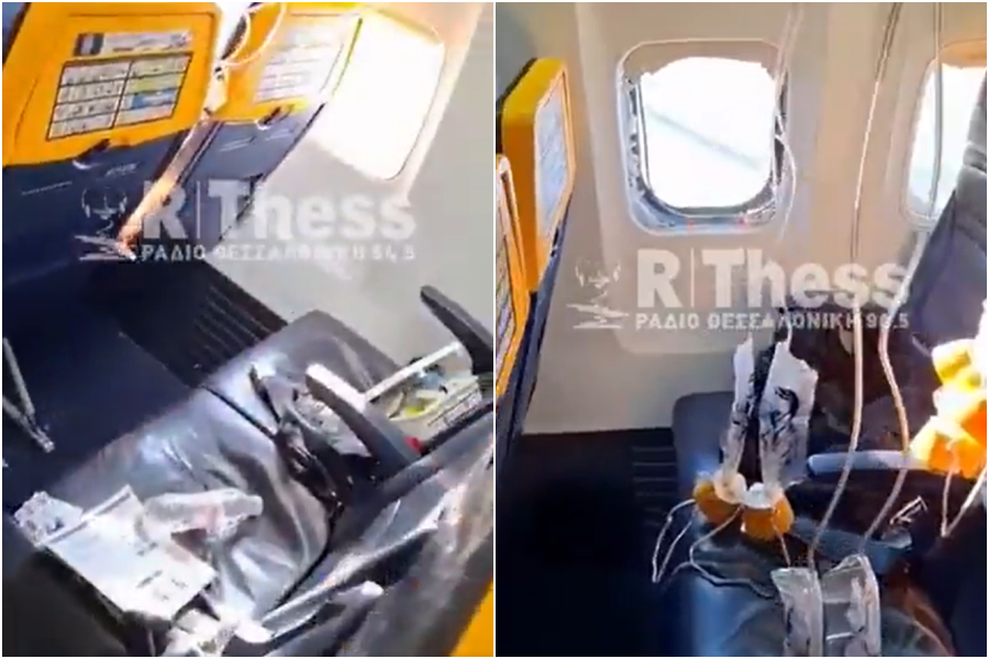客機飛一半窗戶炸飛! 2萬英呎高空「乘客半身吸出機外」緊急折返 | ETtoday國際新聞 | ETtoday新聞雲