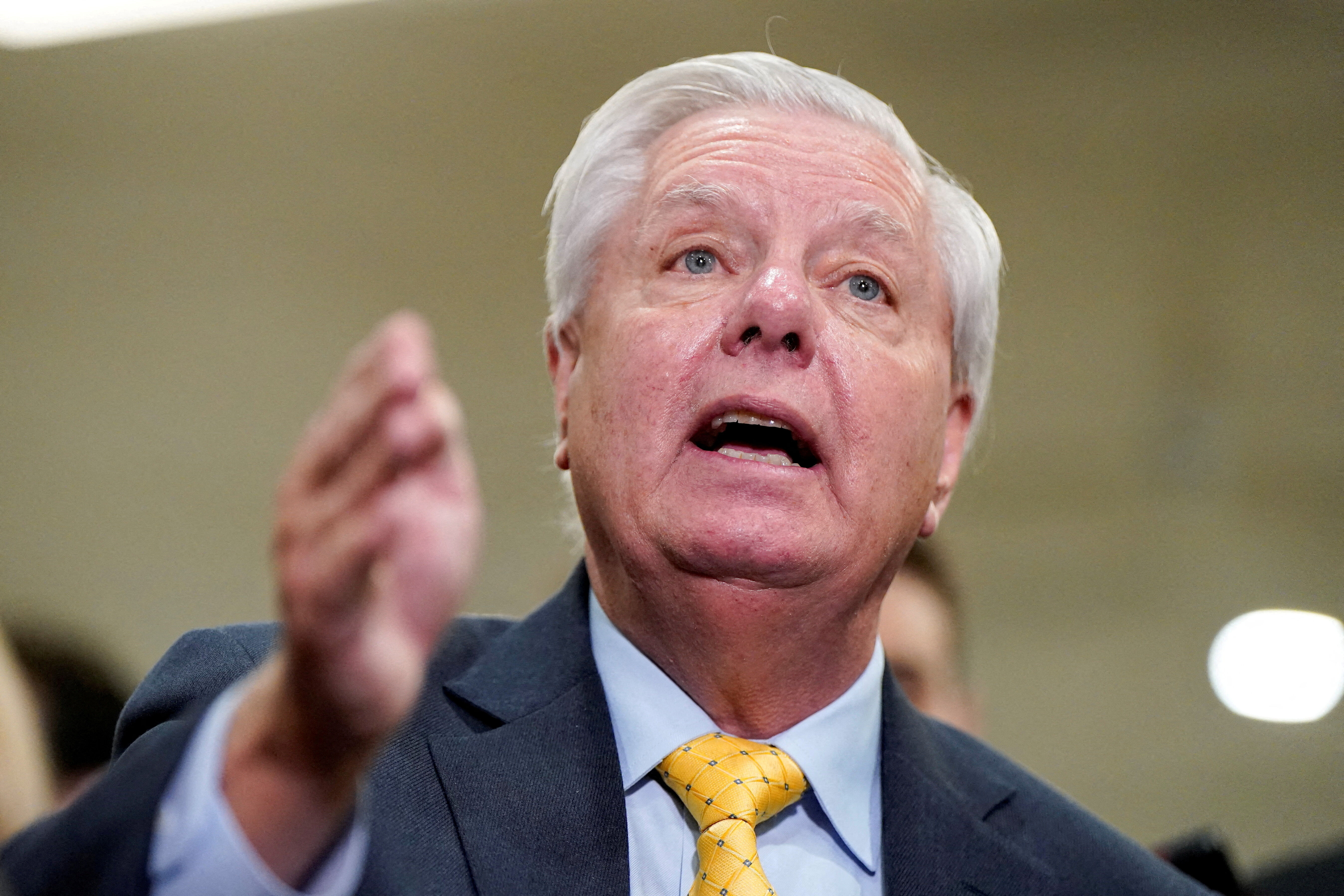 ▲▼ 美國參議員Lindsey Graham。（圖／路透）