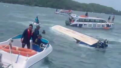 富國島船難15死「全為印度觀光客」 疑遭強風巨浪掀翻