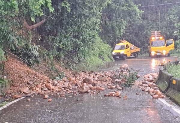 ▲巴威發威桃園逾6萬戶停電，台電冒風雨拚復電 