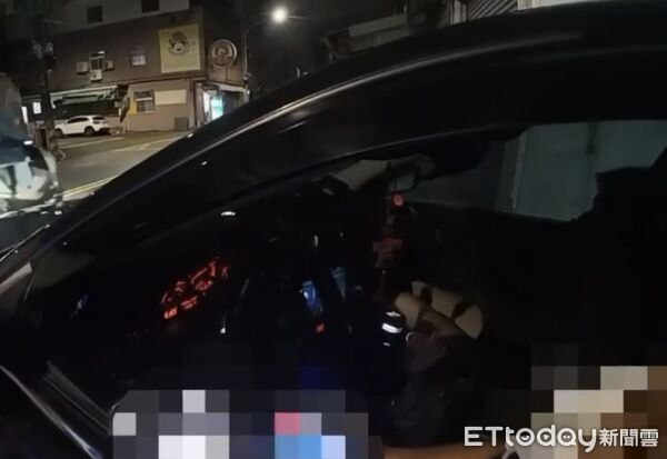 ▲▼陳男9日開車載爆乳的林姓女友出門買消夜，遇到警方攔查，卻查出林女是逾期居留越南籍女子。（圖／記者吳世龍翻攝）