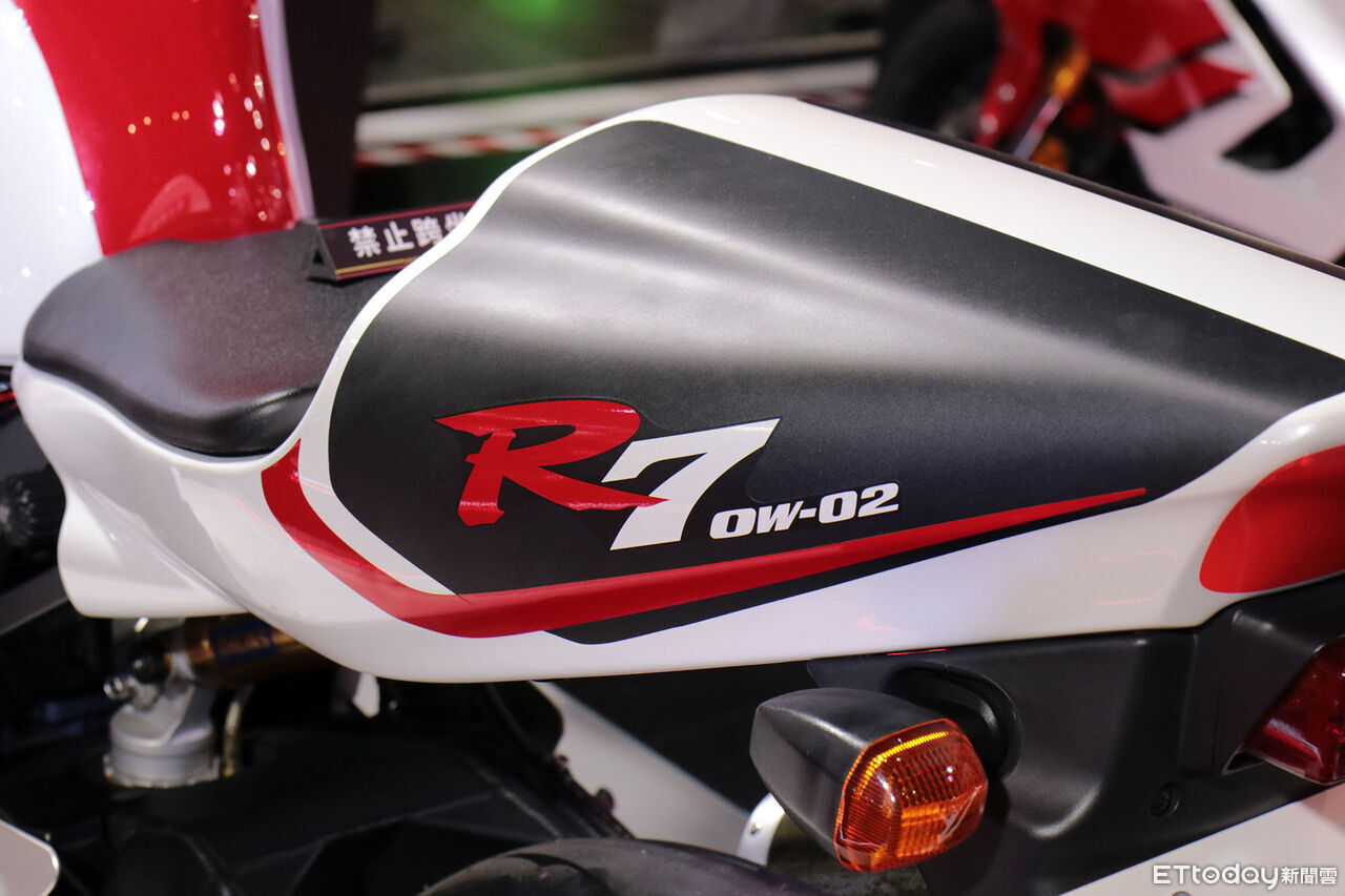 ▲重機展／YAMAHA「R7始祖降臨台灣」！復古白牌檔車XSR155來了。（圖／記者張慶輝攝）