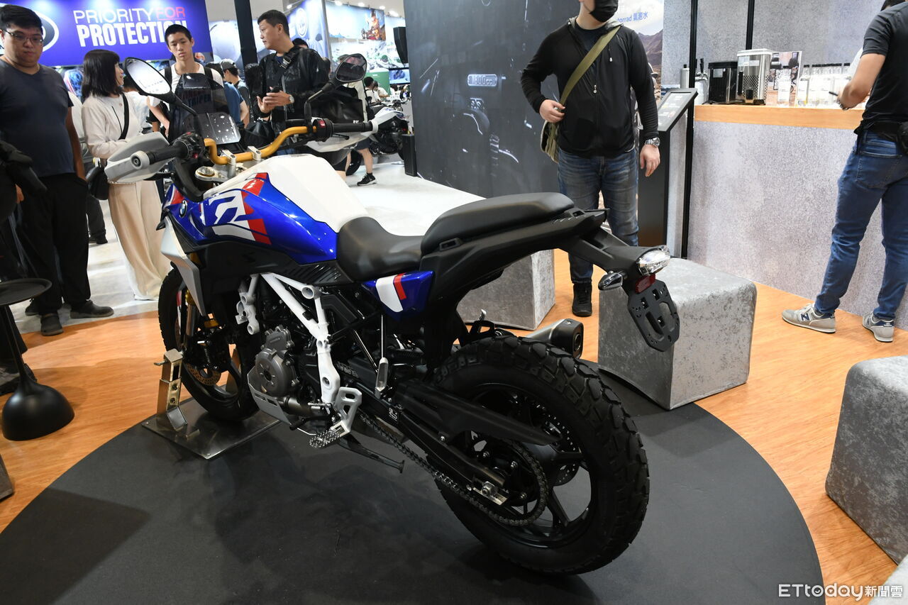 ▲BMW重機展,F450（圖／記者徐煜展攝）
