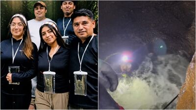 洞穴慶生奪命!大雨狂灌「地下河暴漲」 一家人被沖走3死1失蹤