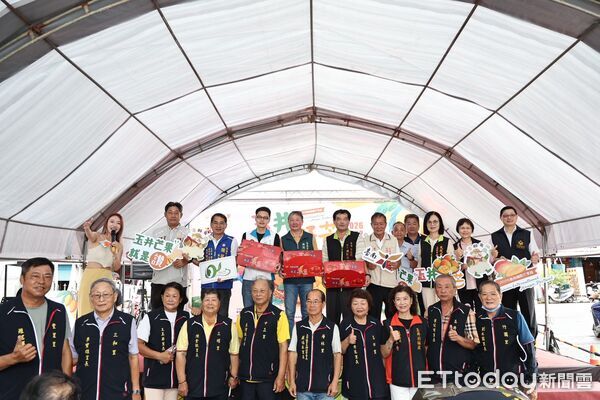 ▲「2026台灣芒果季－台南國際芒果節」產地系列活動最終場「玉井好芒」，12日在玉井青果市場熱鬧登場。（記者林東良翻攝，下同）