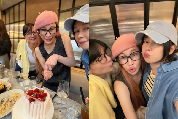 ▲▼温嵐挺過敗血休克首露面！現身天后聚會慶生。（圖／翻攝自Instagram／landywen）