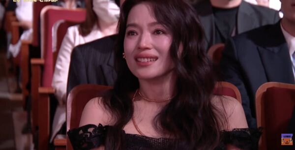 ▲舒淇哭了。（圖／翻攝自YouTube／台北電影節 Taipei Film Festival）